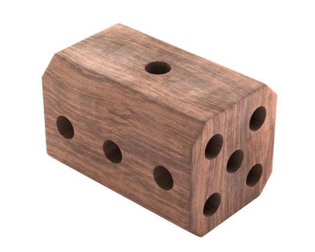 Medium kube trae element til WoodMee® legetoej og traebyggesaet